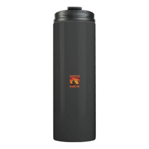 Halloween Tun Sie so, als wäre ich eine schwarze K Thermosbecher