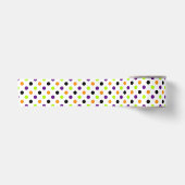 Halloween-Tupfen-Design 2 Satinband (Vorderseite)
