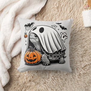 Halloween Turtle Ghost Pumpkin Terrapin Tortoise Kissen