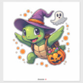 Halloween Turtle Tortoise Kostüme Männer Frauen Ki Aufkleber (Blatt)