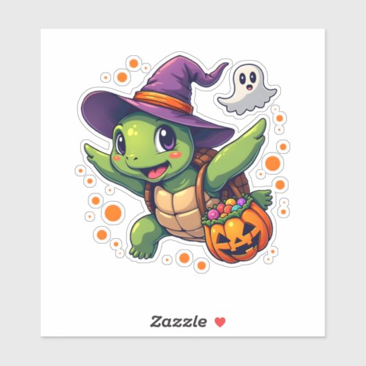 Halloween Turtle Tortoise Kostüme Männer Frauen Ki Aufkleber (Blatt)