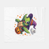 Halloween Turtle Tortoise Kostüme Männer Frauen Ki Fleecedecke (Vorderseite (Horizontal))