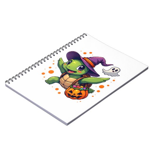 Halloween Turtle Tortoise Kostüme Männer Frauen Ki Notizblock (Linke Seite)