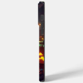 Halloween Tuxedo Katze mit Pumpkins Beängstigend Case-Mate iPhone Hülle (Rückseite / Links)