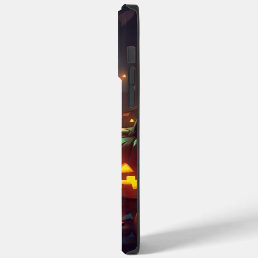 Halloween Tuxedo Katze mit Pumpkins Beängstigend Case-Mate iPhone Hülle (Rückseite / Links)