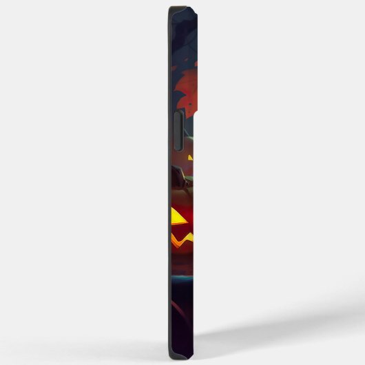 Halloween Tuxedo Katze mit Pumpkins Beängstigend Case-Mate iPhone Hülle (Rückseite / Rechts)