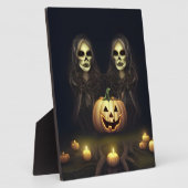 Halloween Twins Fotoplatte (Seite)
