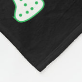 Halloween Two Birthday Boo Im Two Groovy Birthday Fleecedecke (Ecke)