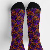 Halloween Typografie Socken (Oben)