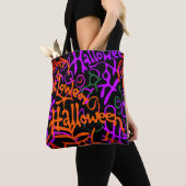 Halloween Typografie Tasche (Von Nahem)