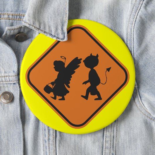 Halloween-Überfahrt Button (Beispiel)