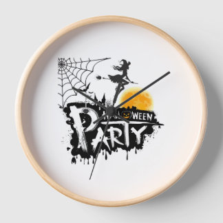 Halloween Uhr