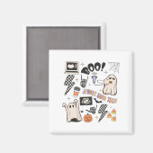 Halloween Ultrasound Tech Herbstsonographin Magnet (Vorderseite/Rückseite)