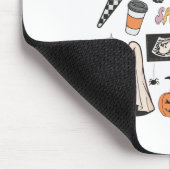 Halloween Ultrasound Tech Herbstsonographin Mousepad (Ecke)