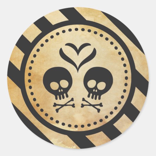 Halloween-Umschlag Aufkleber und Gefallen Stickers (Vorderseite)