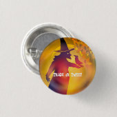 Halloween und Black Bird Trick oder Tweet Button (Vorne & Hinten)