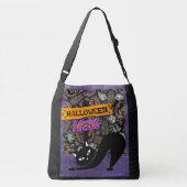 Halloween und Black Cat Tote Tasche (Rückseite)