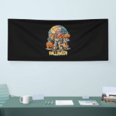 Halloween und Cat Banner (Messe)