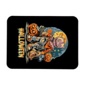 Halloween und Cat Magnet (Horizontal)