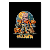 Halloween und Cat Tischnummer (Vorderseite)