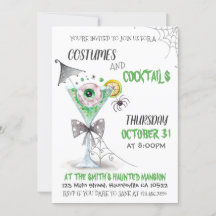 Halloween und Cocktails