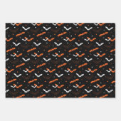 HALLOWEEN UND FALLMUSTER GESCHENKPAPIER SET (Vorderseite 3)