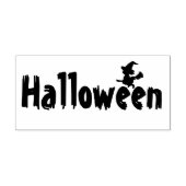 Halloween und Hexe Gummistempel (Prägung)