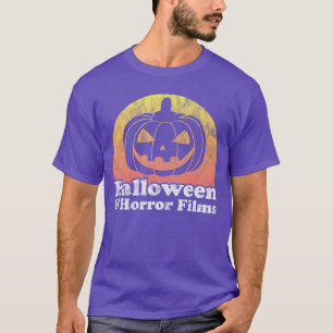 Halloween- und Horrorfilme Kürbis lustig T-Shirt
