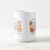 Halloween und Kaffee Kaffeetasse (Mittel)