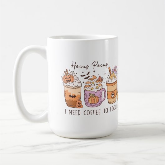 Halloween und Kaffee Kaffeetasse (Links)