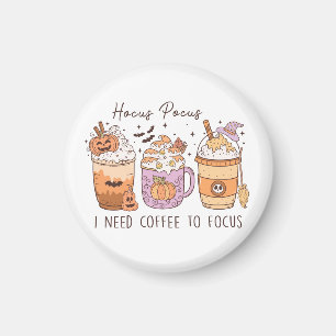 Halloween und Kaffee Magnet