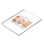 Halloween und Kaffee Notizblock (Linke Seite)