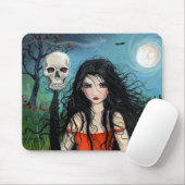 Halloween und Skull Mousepad (Mit Mouse)