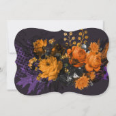 Halloween Unicorn Face Einladungen JEDES EREIGNIS (Rückseite)