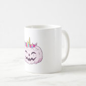 Halloween Unicorn Kaffeetasse (VorderseiteRechts)