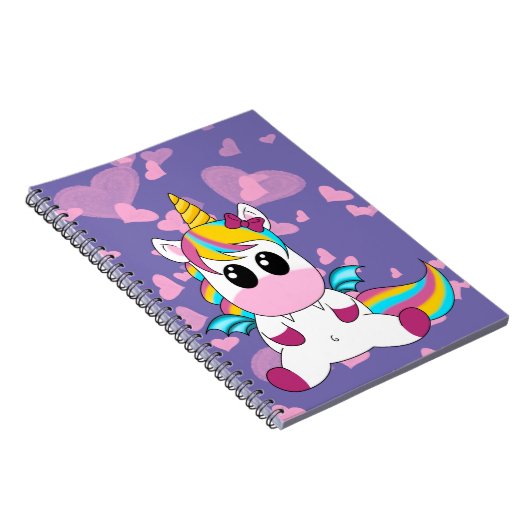Halloween Unicorn Notizblock (Rechte Seite)