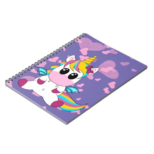 Halloween Unicorn Notizblock (Linke Seite)