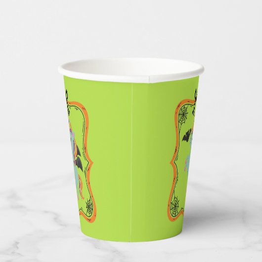 Halloween Unicorn Pappbecher (Rechts)