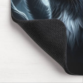 Halloween Unicorn Spuk Katzenwald Mousepad (Ecke)