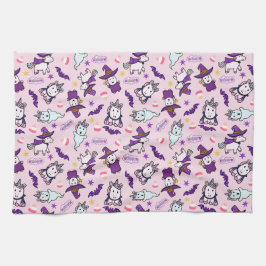 Halloween Unicorns Geschirrtuch