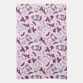 Halloween Unicorns Geschirrtuch (Vertikal)