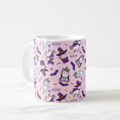 Halloween Unicorns Kaffeetasse (Vorderseite Links)
