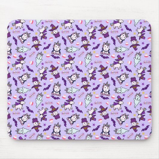 Halloween Unicorns Mousepad (Vorne)