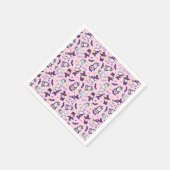 Halloween Unicorns Serviette (Ecke)