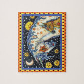 HALLOWEEN UNICORNS, STAR HORSE & COLT FANTASY PUZZLE (Vertikal)