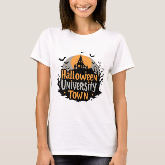 Halloween Universitätsstadt T-Shirt
