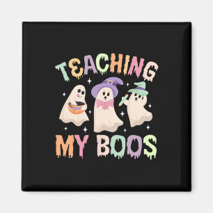 Halloween-Unterricht in meinen Boos, Spooky-Lehrer Magnet