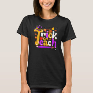 Halloween-Unterricht Vorschule Kindergarten-Lehrer T-Shirt