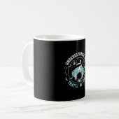 Halloween unterschätzt mich, dass Spaß sein wird W Kaffeetasse (Vorderseite Links)