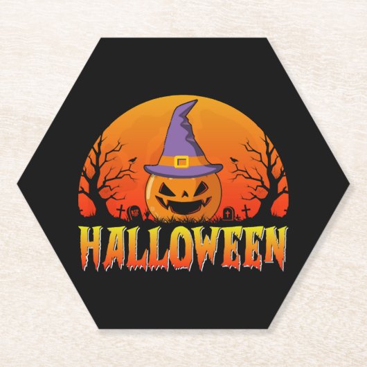 Halloween Untersetzer (Vorderseite)